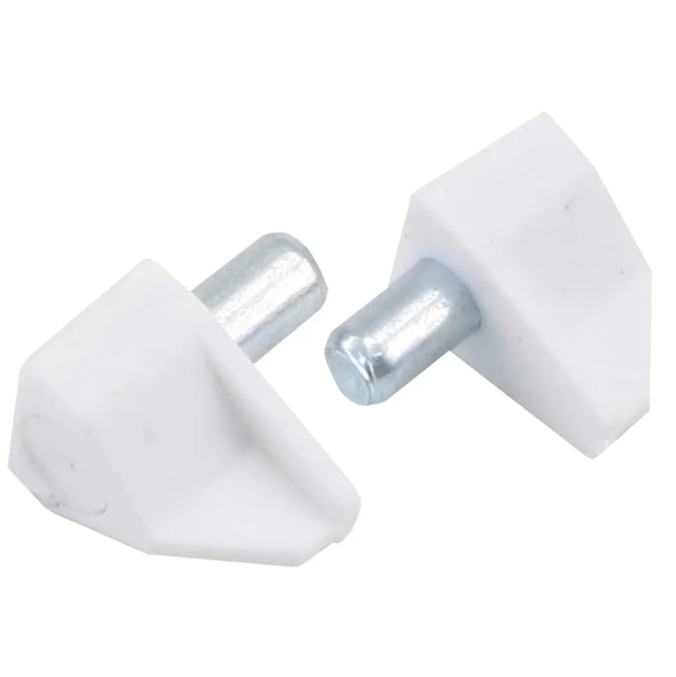 StarX Kastplankdrager 5mm Wit Met Nok 18stuks