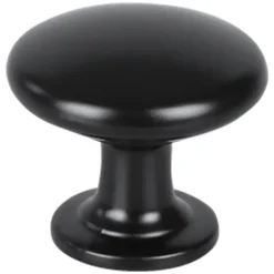 StarX Knop Bol Rond Zwart 29mm