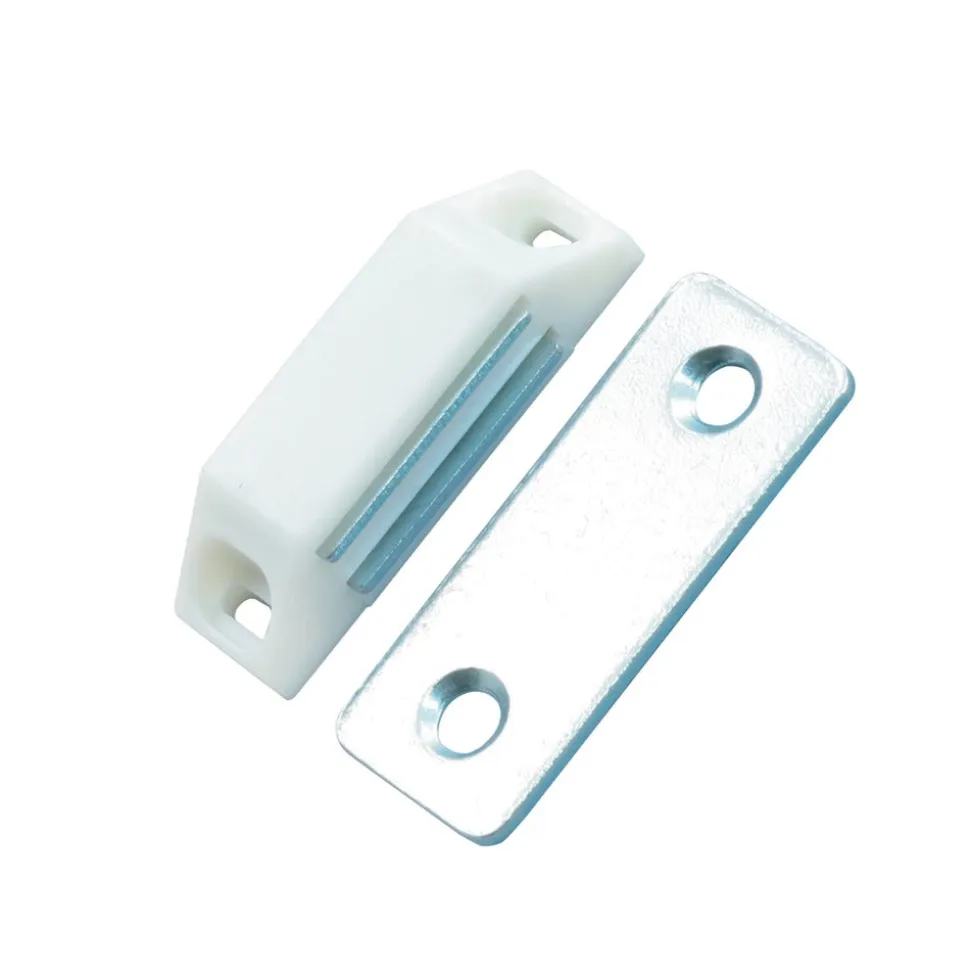 StarX Magneetslot Kunststof Wit 60mm 4kg 4stuks