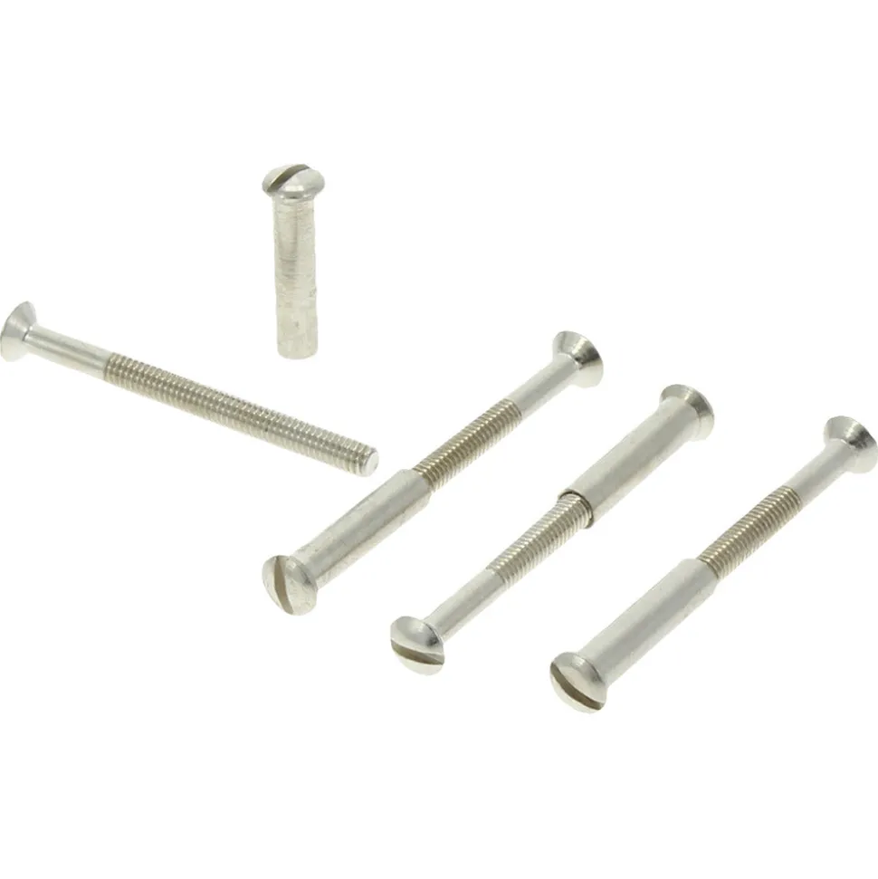 StarX Patentbout Vernikkeld M4x45mm 4stuks