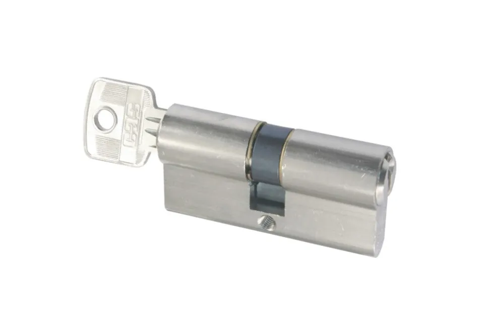 StarX Profielcilinder Vernikkeld 60mm Gelijksluitend SKG2 2stuks
