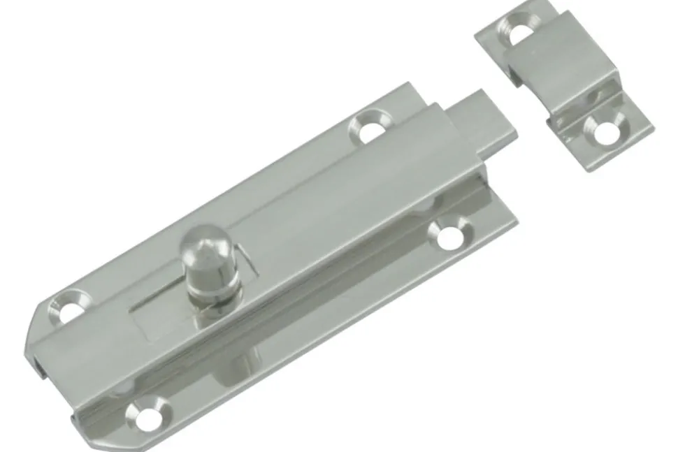 StarX Profielschuif Vernikkeld 40mm Vlak Met Sluitlus