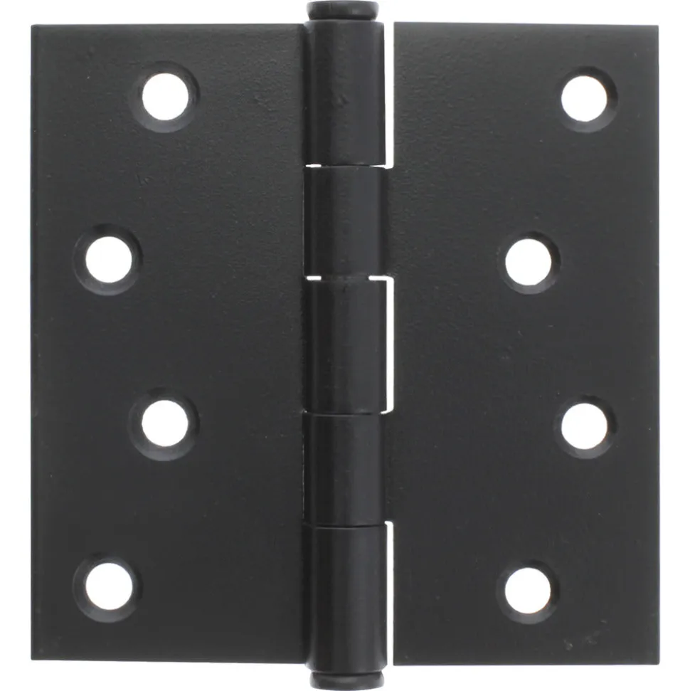 Starx Scharnier Vierkant Model Met Losse Pen Zwart 89x89mm 2stuks