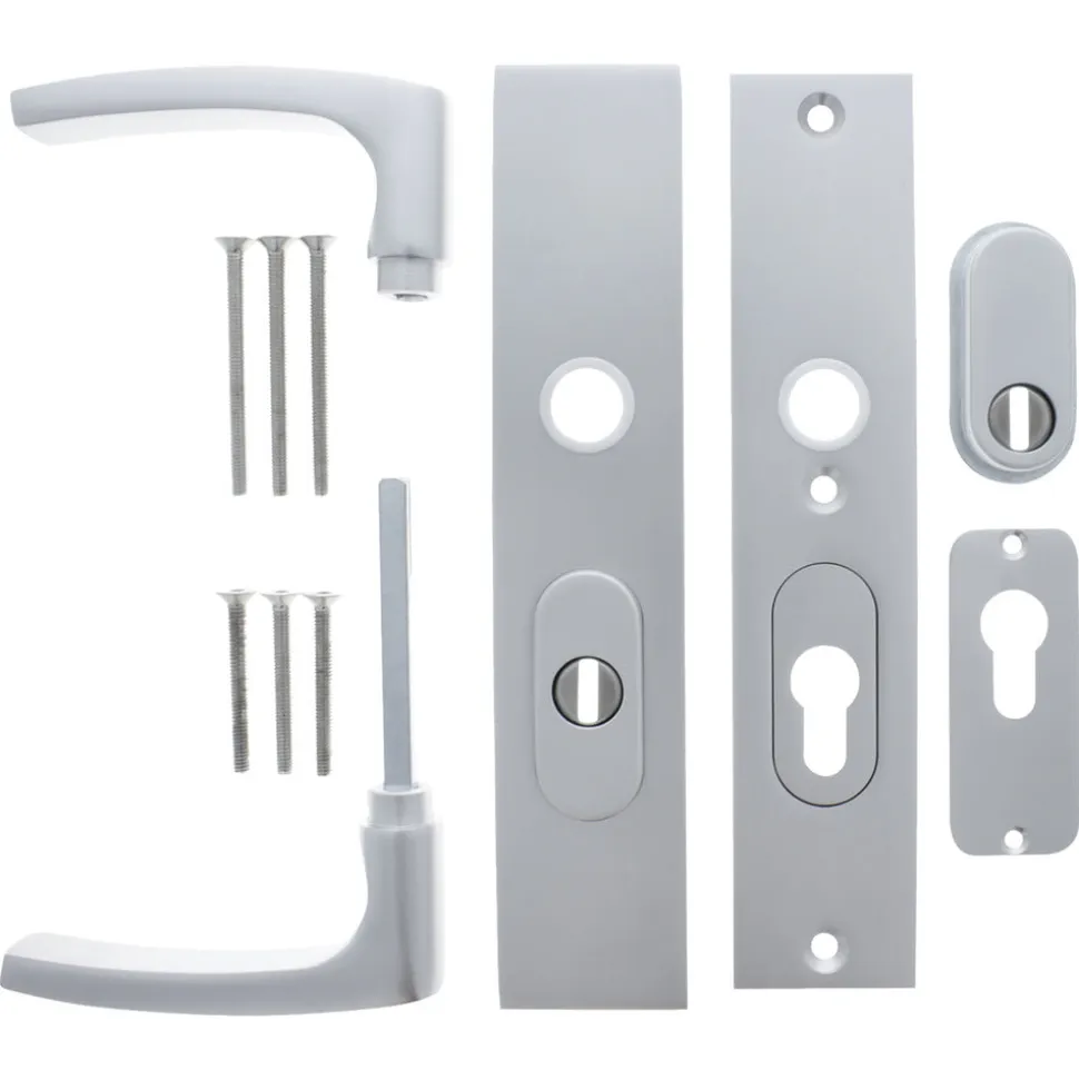 Starx Veiligheidsbeslag Kruk-Kruk-Langschild PC55/72 SKG*** Aluminium