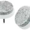 StarX Viltnagel Kunststof 24mm Wit 4stuks