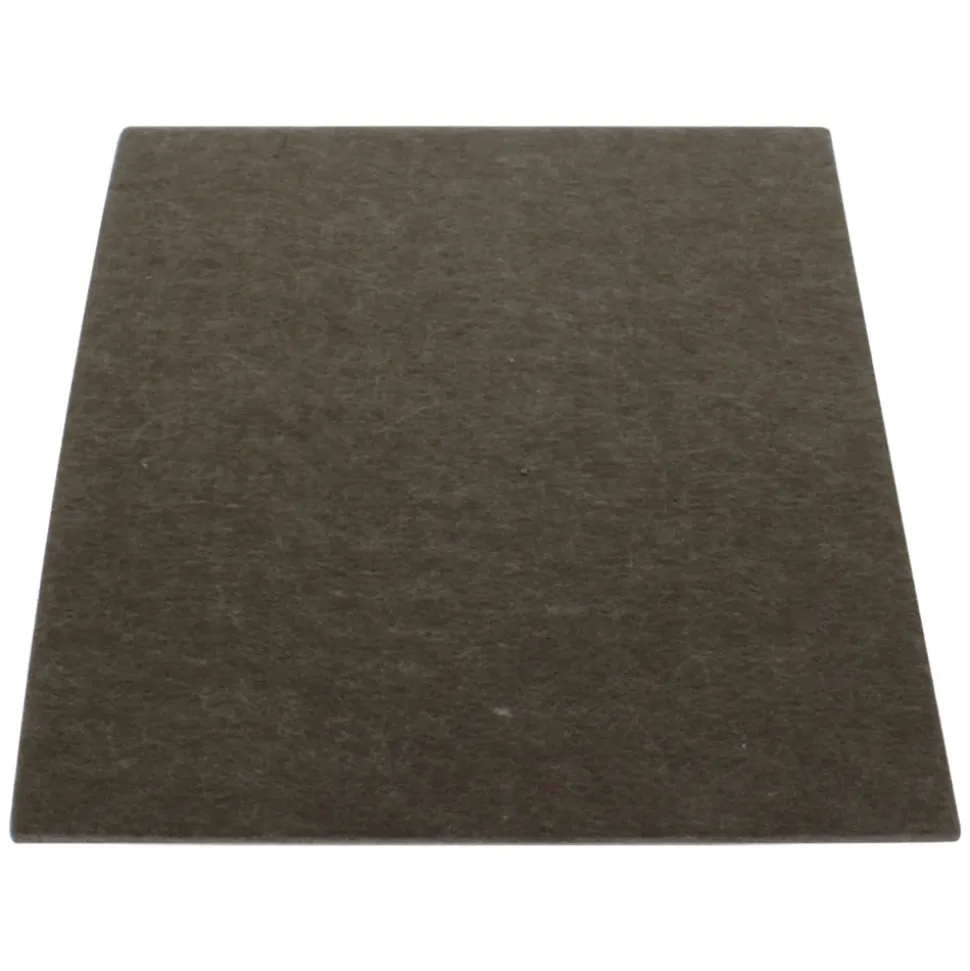 StarX Vilt 75x100mm Zwart Zelfklevend Vierkant