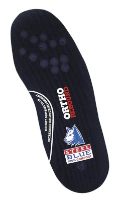Steel Blue Inlegzool Ortho Rebound Zwart Maat 45