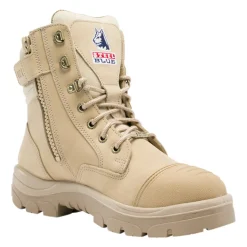 Steel Blue Veiligheidsschoen Southern Cross Zip S3 Beige