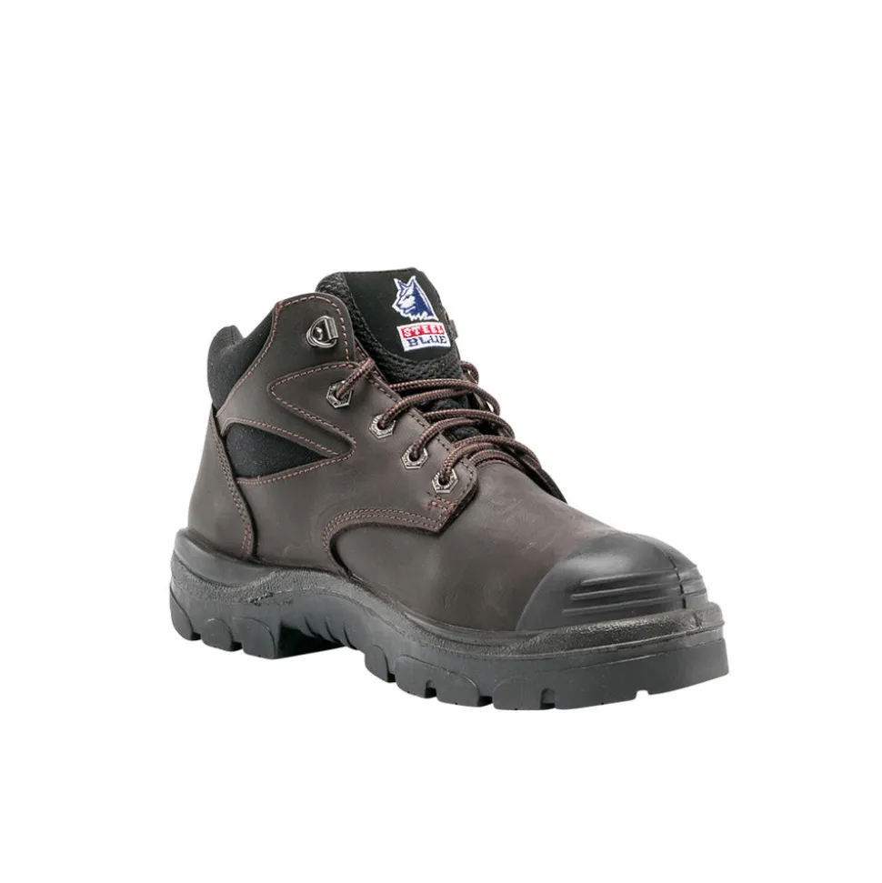 Steel Blue Veiligheidsschoen Whyalla S3 Donker Bruin
