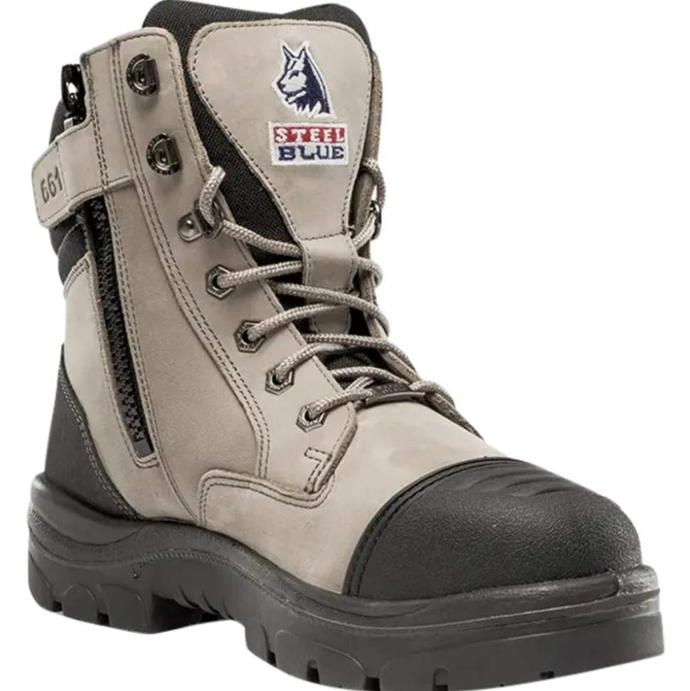 Steel Blue Veiligheidsschoen Southern Cross Zip S3 Grijs