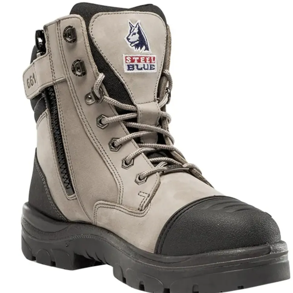 Steel Blue Veiligheidsschoen Southern Cross Zip S3 Grijs