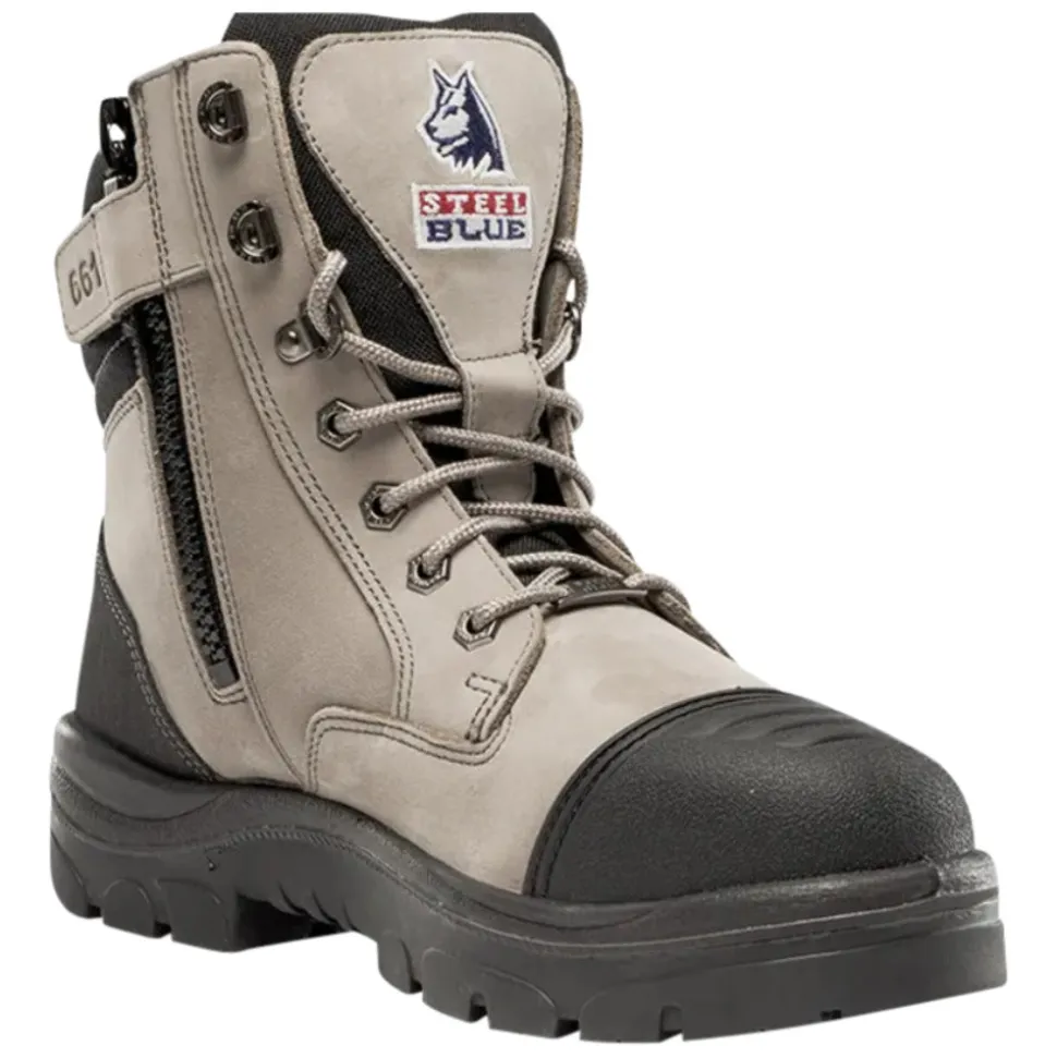 Steel Blue Veiligheidsschoen Southern Cross Zip S3 Grijs