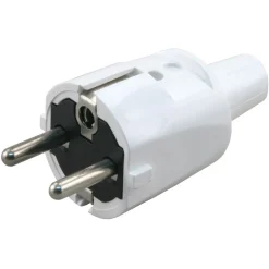 Stekker Pvc Met Wit 10/16A 3680W Randaarde