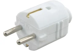 Stekker Wit 40x60x40mm 10/16A Randaarde