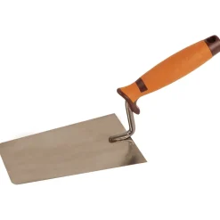 Super Prof Eco Stukadoorstroffel RVS Afgeronde Hoeken Met Softgreep 180mm