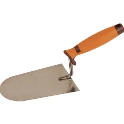 Super Prof Eco Stukadoorstroffel RVS Rond Met Softgreep 180mm