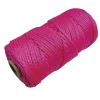 Super Prof Metselkoord Gevlochten 1,5mm PA Fluor Rose Klos 50m