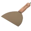 Super Prof Spachtelmes Met Schroefbit Houten Handgreep RVS 150mm