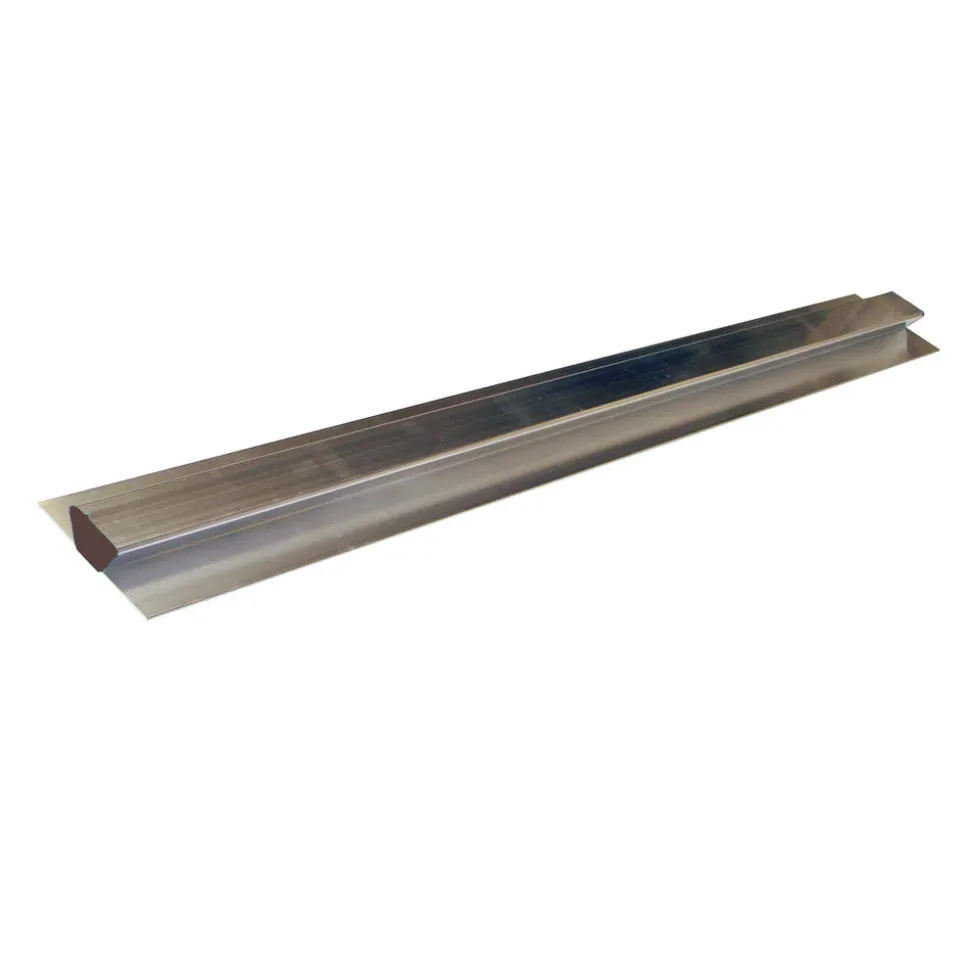 Super Prof Wandrij Dubbel H-profiel Aluminium 150cm