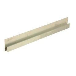 Super Prof Wandrij H-profiel Aluminium Breedte 28mm 2000mm