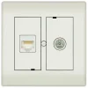Technetix Contactdoos Inbouw Coax Rj45 Cat6 Ziggo Kpn