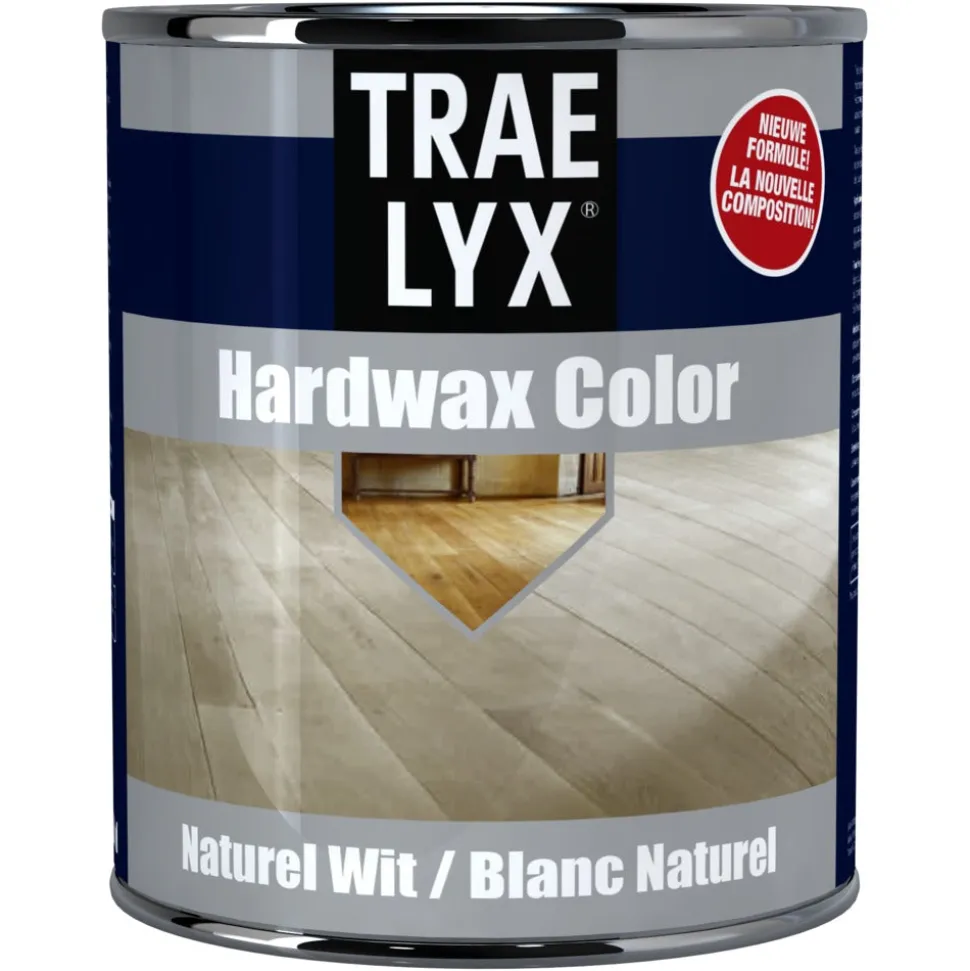 Trae Lyx Hardwax Color Naturel Wit 750 ml