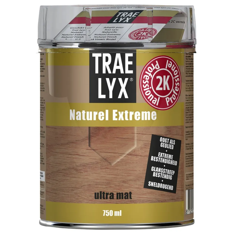 Trae Lyx Parketlak Naturel Extreme Ultra Mat 2K 750ml