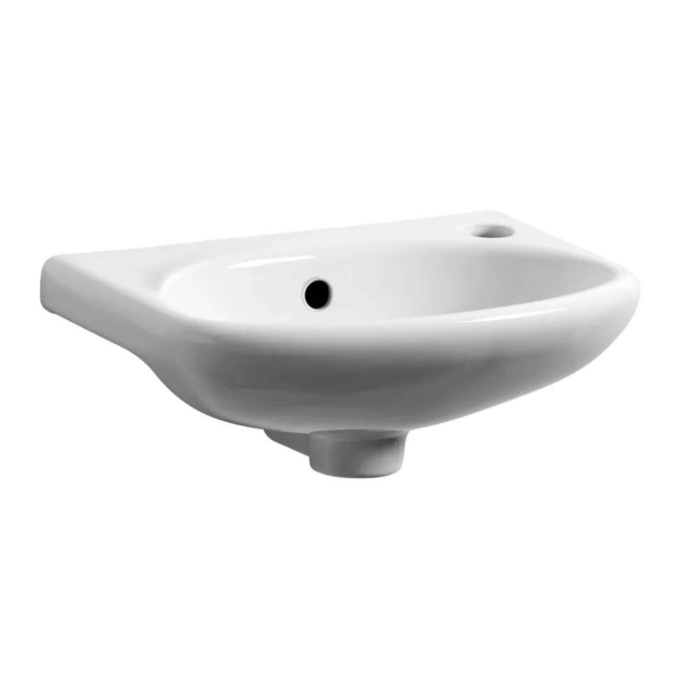 Trevi Fontein Glanzend Wit 38x25cm