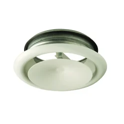 Ubbink Air Excellent Ventiel Toevoer Metaal Wit Ø125mm