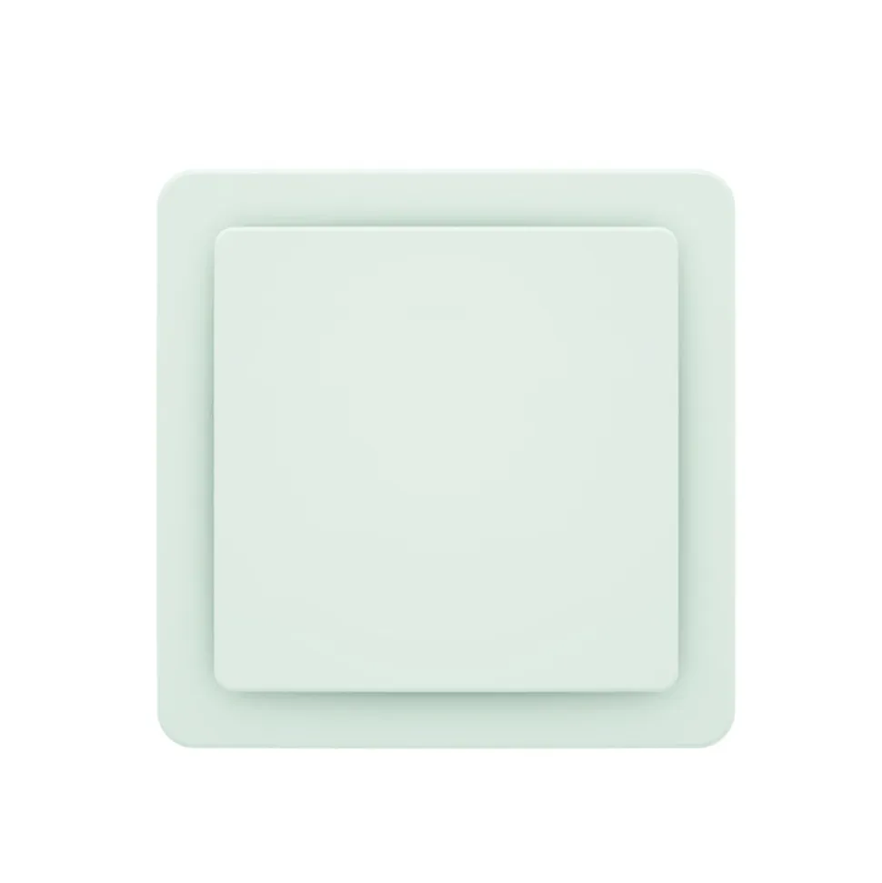Ubbink Haelix Quadro Rondo Ventiel Toe- en Afvoer Kunststof Wit Ø125mm