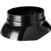 Ubbink Rolux Dakdoorvoerschaal Zwart 0-55° Ø131mm