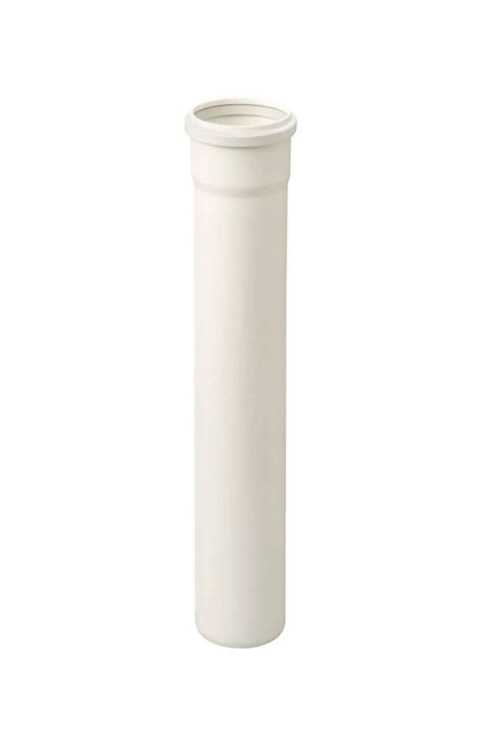 Ubbink Rolux Verlengstuk Enkelwandig Polypropyleen Wit 100cm Ø80mm