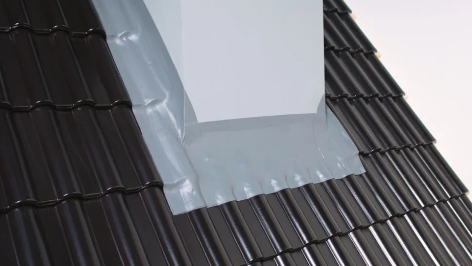 Ubbink Ubiflex Loodvervanger Finio Zwart 40cm x 5m