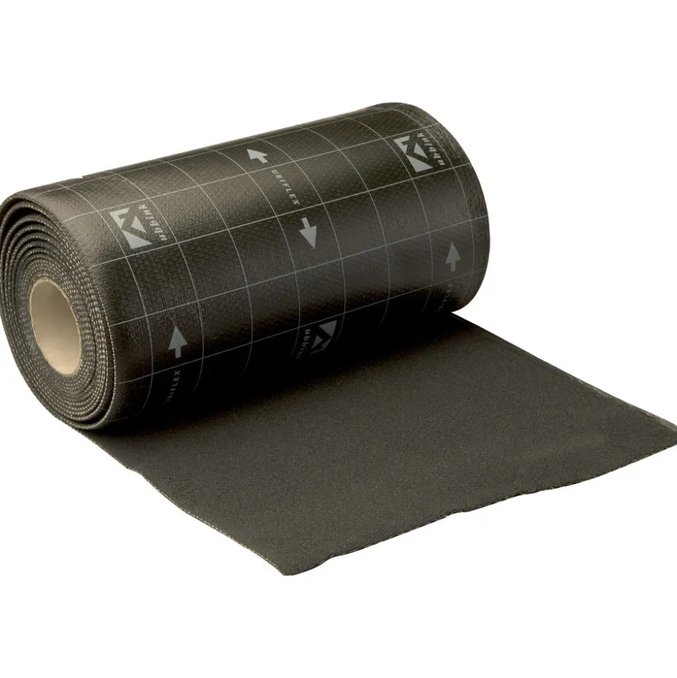 Ubbink Ubiflex Loodvervanger Standaard Zwart 10cm x 12m