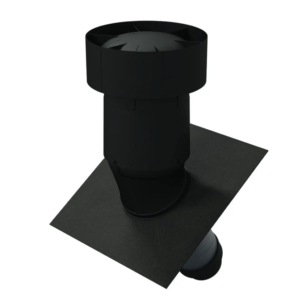 Ubbink Ventus Dakdoorvoer 15-55° Ø160-150