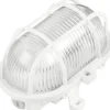 Unitec Wandlamp Lena Wit Bulleye Ovaal IP44