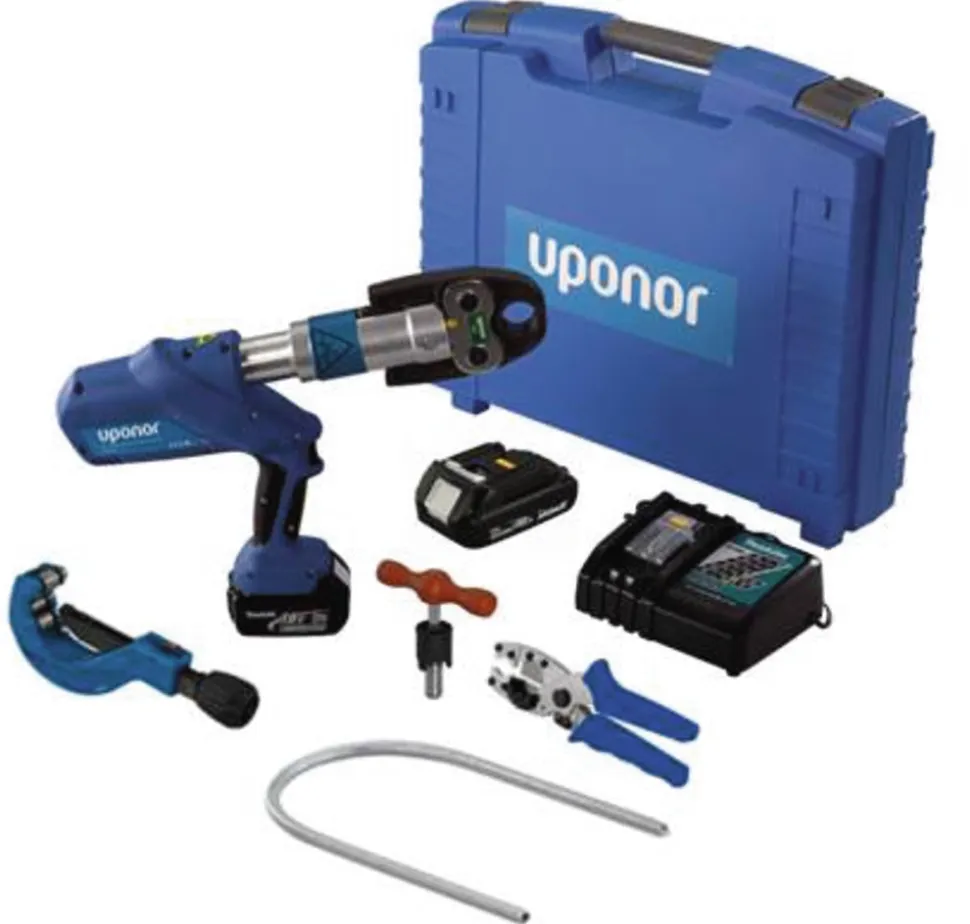 Uponor Accu-Persmachine UP110 16/20/25mm In Koffer