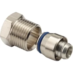 Uponor Danfoss MLC Klemkoppeling CV Messing Buitendraad 16mmx1/2" 2st