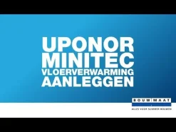 Uponor Minitec Randisolatiestrook 80mm 20m
