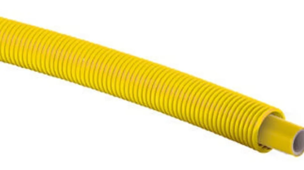 Uponor MLC gas Leiding in mantelbuis 20x2,25 mm geel 75m