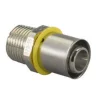 Uponor MLC gas Persovergangsfitting Buitendraad 20 mm x 3/4'' Buiten