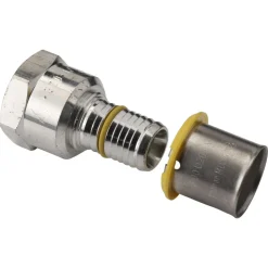 Uponor MLC gas Persovergangsfitting Binnendraad 20 mm x 1/2'' Binnen