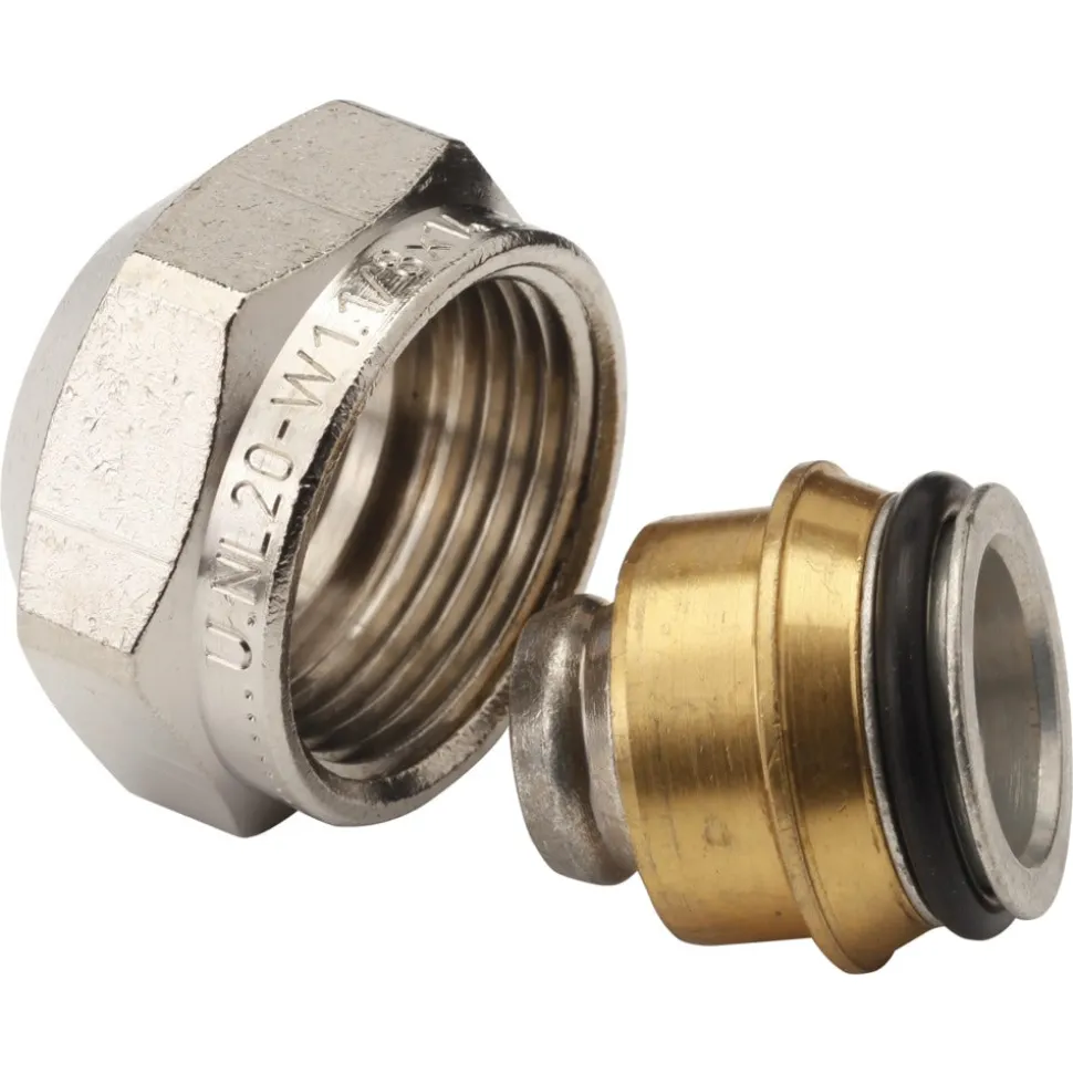 Uponor MLC Klemkoppeling 20x22K NL-koppeling 2 stuk