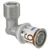 Uponor MLC Knie 3/8'' x 10-16 mm 2 stuk