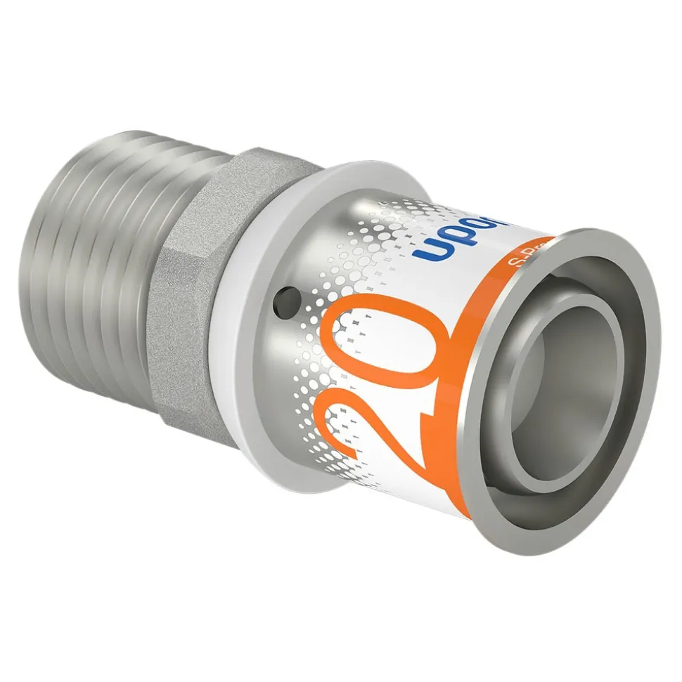 Uponor MLC Koppeling 20 mmx1/2'' Buitendraad