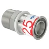 Uponor MLC pers Puntstuk 25 mm x 3/4'' Buitendraad