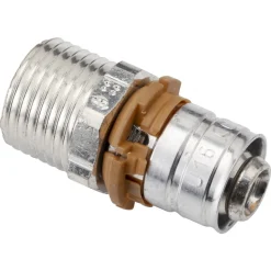 Uponor Perskoppeling messing klem 16x15 mm 10 stuk