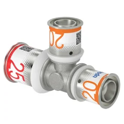 Uponor Pers T-stuk messing 25x20x20 mm