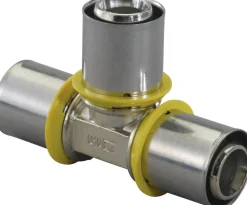 Uponor Pers T-stuk 20x20x20 mm MLC gas