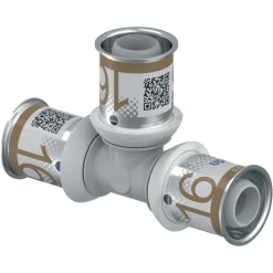 Uponor Press Composiet T-stuk PPSU